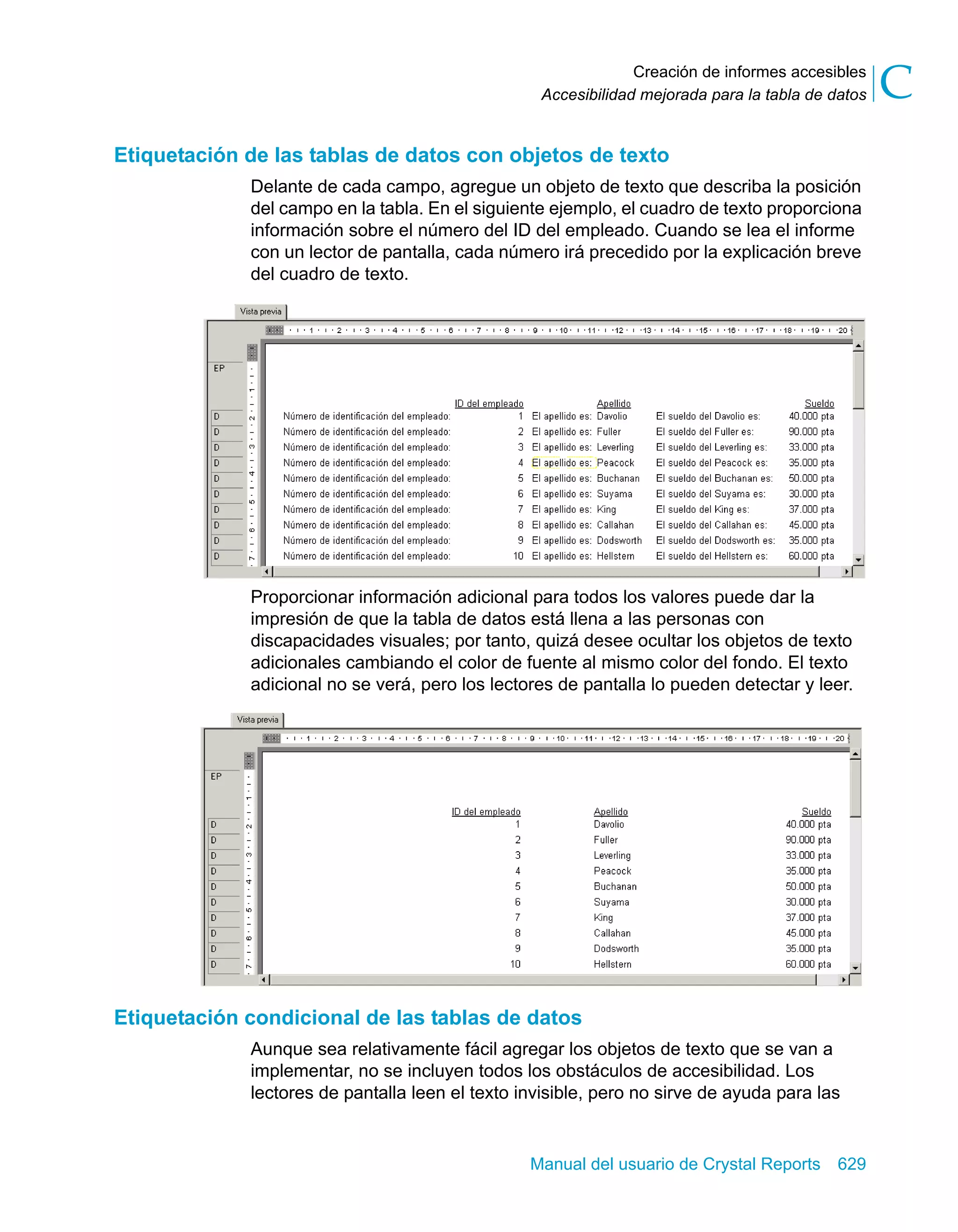 Manual del usuario de Crystal Reports XI