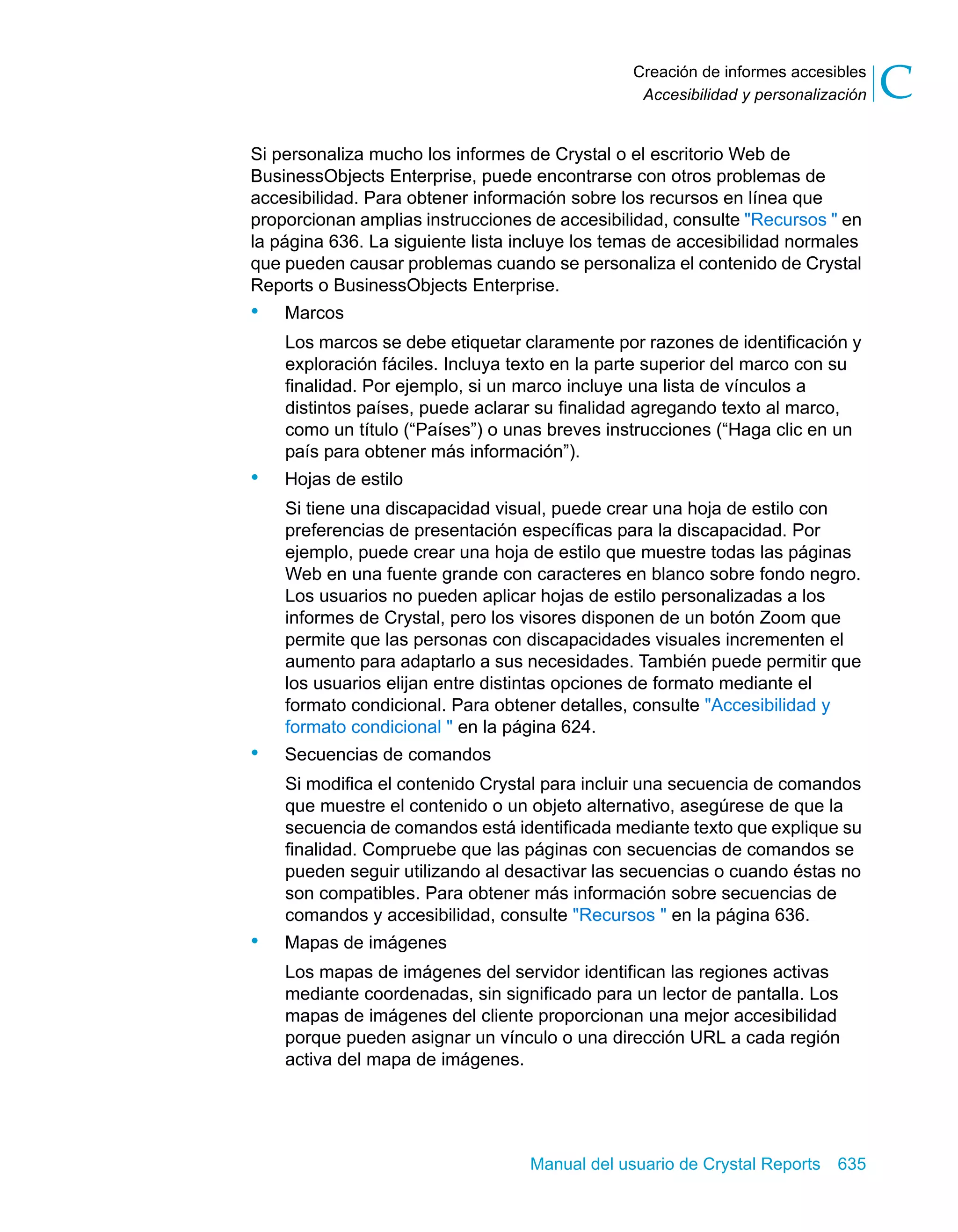 Manual del usuario de Crystal Reports XI