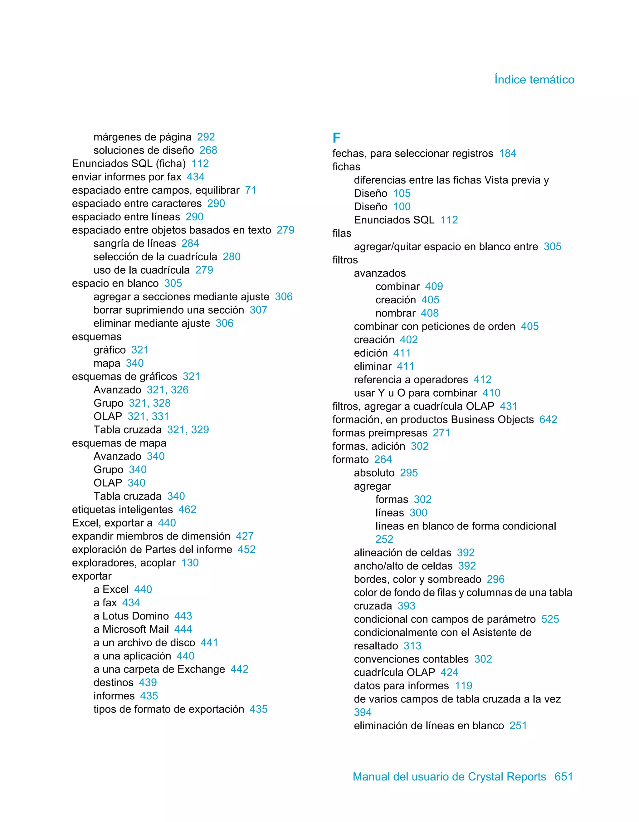 Manual del usuario de Crystal Reports XI