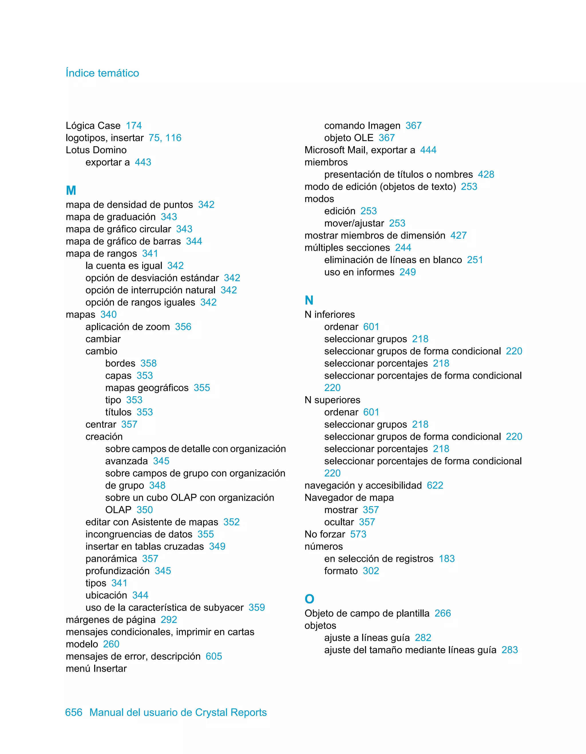 Manual del usuario de Crystal Reports XI
