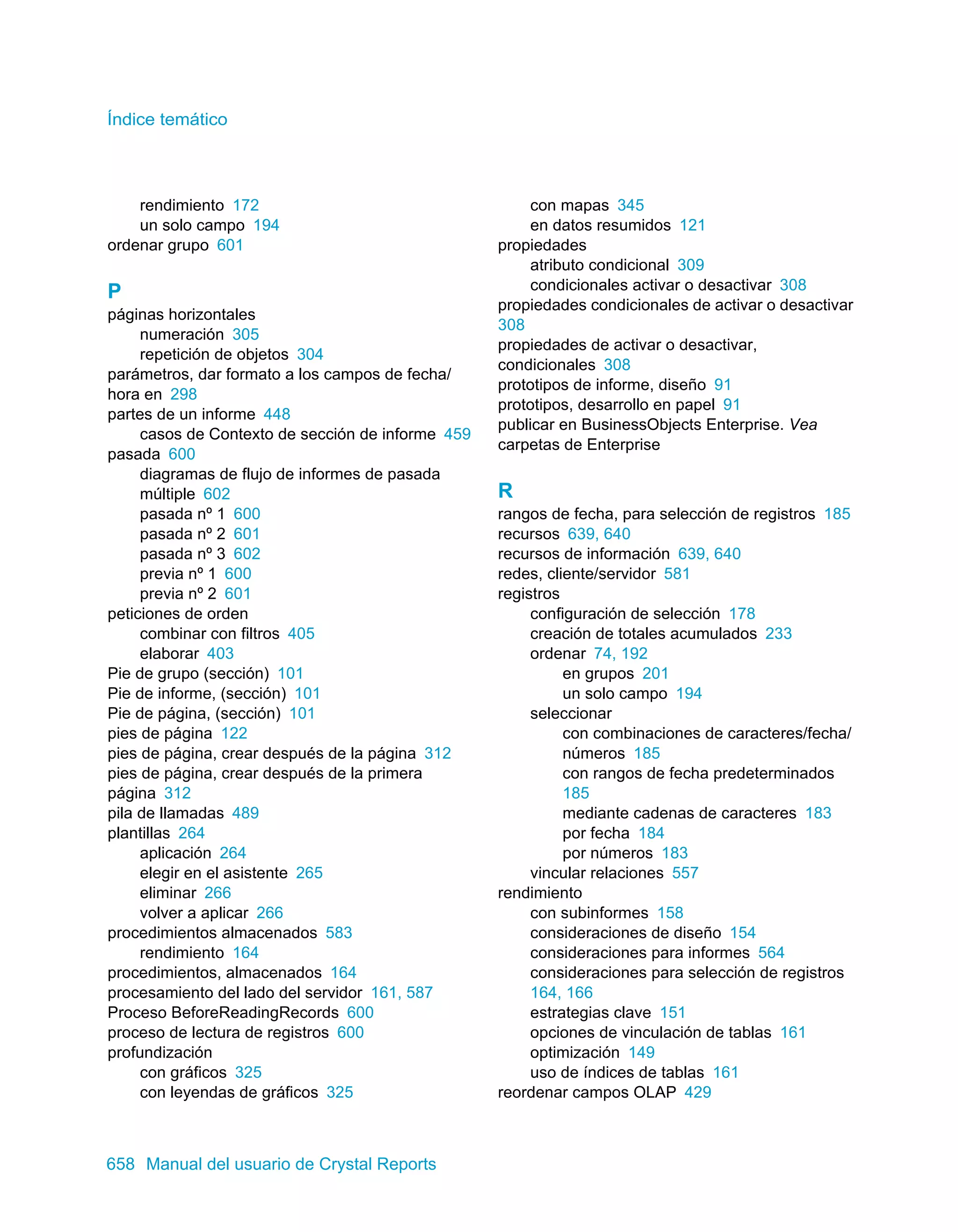 Manual del usuario de Crystal Reports XI