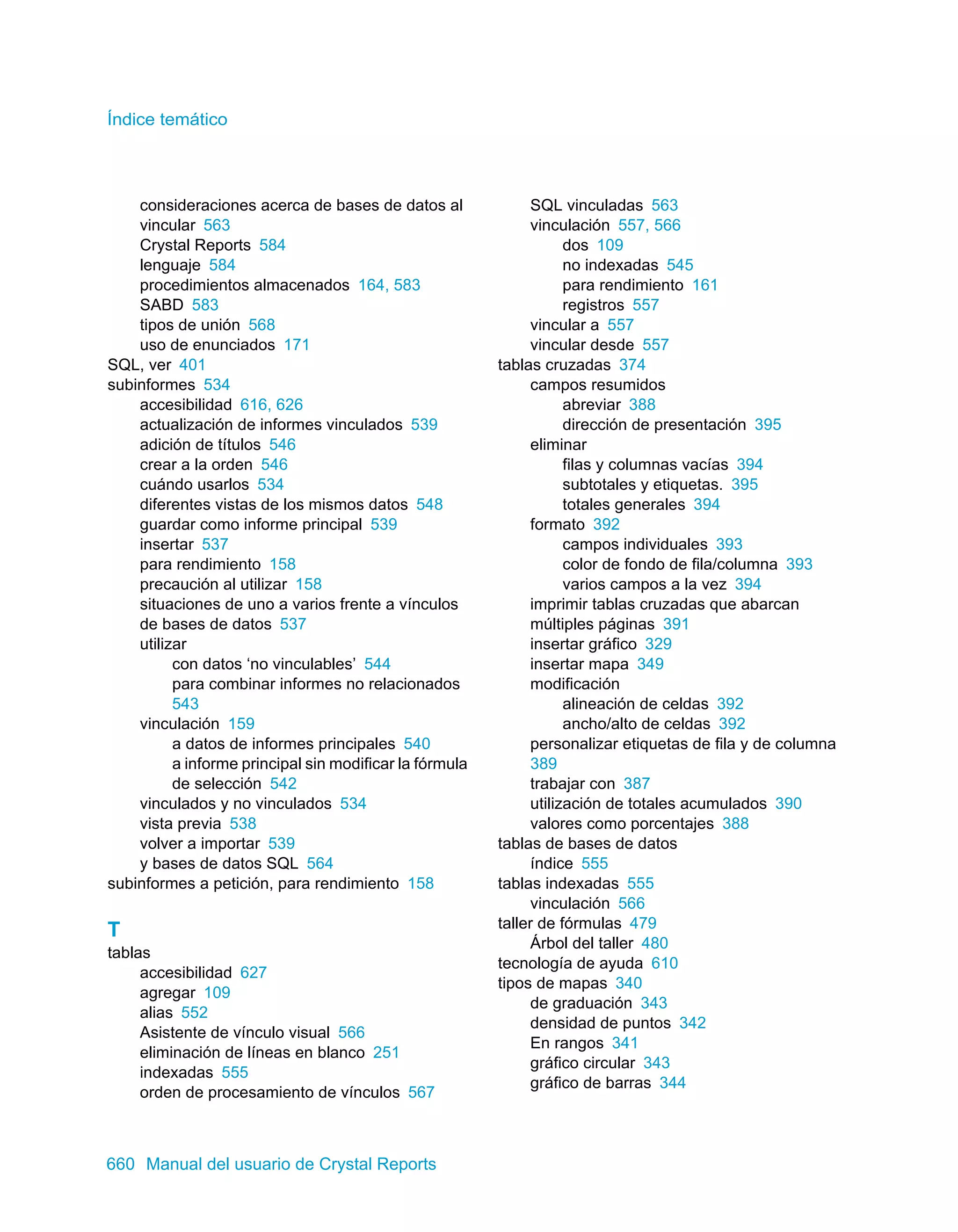 Manual del usuario de Crystal Reports XI