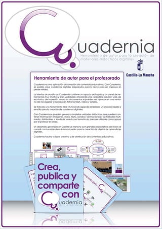 uadernia
                                               Herramienta de autor para la c reación de
                        ...