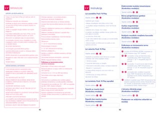 92 93
BRĪDINĀJUMI
92 93
LV
Traipus no jūsu Pack ‚N Play var notīrīt ar sūkli un
ziepjūdeni.
Pārklājuma materiāls nav noņemams.
Pludmalē vai dārzā, pirms lietošanas pārklājā, notīriet
no sava Pack ‚N Play smiltis un granti, ietverot, no
savām kājām.
Smiltis uz augšējās margas slēdžiem var izraisīt
bojājumu.
Ik pa laikam pārbaudiet savu Pack ‚N Play, vai nav
nolietojušās daļas, saplēsts audums, vai šuves.
Nomainiet vai salabojiet daļas, kā nepieciešams.
Lai izmazgātu nesamo somu, mazgājiet to ar veļas
mazgājamo mašīnu remdenā ūdenī ar delikāto ciklu
un žāvējiet izkarot.
NELIETOIET BALINĀTĀJU.
Lai izmazgātu grozveida bērna gultiņu:
izņemiet elektronisko moduli un vibrācijas iekārtu
(NOTEIKTOS MODEĻOS).
NEKAD neizņemiet no grozveida bērna gultiņas vadu.
Mazgājiet ar rokām siltā ūdenī un ar mājsaimniecības
ziepēm.
Žāvējiet izkarot.
Turiet baterijas bērniem nepieejamā vietā.
NEMĒĢINIET ATKĀRTOTI UZLĀDĒT PARASTĀS,
ATKĀRTOTI NEUZLĀDĒJAMĀS VAI SĀRMAINĀS BATE-
RIJAS.
TĀS VAR EKSPLODĒT VAI TECĒT.
NEKAD ATKĀRTOTI NEUZLĀDĒJIET VIENA VEIDA
ELEMENTU LĀDĒTĀJĀ, KAS IR RAŽOTS CITA VEIDA
ELEMENTAM.
NEIZNĪCINIET BATERIJAS UGUNĪ.
BATERIJAS VAR SPRĀGT VAI NO TĀM VAR IZPLŪST
KAITĪGAS VIELAS.
AIZVIETOJIET/ATKĀRTOTI UZLĀDĒJIET VISAS BATERIJAS
VIENĀ UN TAJĀ PAŠĀ LAIKĀ.
IZNĪCINIET IZLIETOTĀS BATERIJAS.
LAI IZVAIRĪTOS NO IESPĒJAMA BOJĀJUMA NO BATE-
RIJU TECĒŠANAS, IZŅEMIET IZLIETOTĀS BATERIJAS NO
GROZVEIDA BĒRNU GULTIŅAS.
BATERIJAS JĀLIETO TIKAI AR PAREIZO POLARITĀTI.
Izlietotās baterijas ir no produkta jāizņem.
NEAPLEJIET APGĀDES TERMINĀLUS.
Neapvienojiet kopā jaunas un lietotas baterijas.
Lietojiet tikai rekomendētās baterijas vai to ekviva-
lentu.
Atkārtoti uzlādējamās baterijas pirms uzlādēšanas ir no
rotaļlietas jāizņem.
Atkārtoti uzlādējamās baterijas ir jāuzlādē tikai
pieaugušo uzraudzībā.
Pirms produkta noglabāšanas, izņemiet baterijas.
Rekomendētais bateriju veids—
Vibratoram:
1-1.5V-“D”-LR20 elementa baterija.
Elektroniskajam modulim:
3-1.5V ”AA”-LR6 elementa baterijas.
Atkārtoti uzlādējamās—
lietojiet un atkārtoti uzlādējiet saskaņā ar ražotāja
norādījumiem.
Vienreizējai lietošanai paredzētās—sārmainās.
NEKAD nejauciet bateriju veidus.
Pulksteņa un termometra ierīce
BATERIJU NOMAIŅA:
Izskrūvējiet 4 skrūves ierīces aizmugurē.
Nedaudz palieciet uz augšu mēlīti un izslidiniet ārā
veco bateriju,
nomainiet to ar L1154 vai LR44 tipa bateriju.
Samontējiet ierīces daļas atkal kopā.
Ievērojiet:
Termometra un pulksteņa ierīci nedrīkst pakļaut
ārkārtējas temperatūras vai laika apstākļu iedarbībai.
Temperatūrā, kas zemāka par -20 C (-40F) vai augstāka
par 60C (140F), displejs izslēgsies.
Pēc tam, kad temperatūra normalizējusies, nospiediet
jebkuru pogu, lai ierīci atkal aktivētu.
Ilgstoša uzglabāšana temperatūrā, kas pārsniedz
minētās vērtības, termometra un pulksteņa ierīci var
sabojāt.
APKOPE UN EKSPLUATĀCIJA
DROŠAI BATERIJU LIETOŠANAI
Skatiet attēlus -
Skatiet attēlus -
Skatiet attēlus -
Skatiet attēlus -
Skatiet attēlus -
Skatiet attēlus -
Skatiet attēlus -
Skatiet attēlus -
Skatiet attēlus -
Skatiet attēlus -
6
11
1
7
Instrukcija
Lai uzstādītu Pack ‘N Play
Lai salocītu Pack ‘N Play
12
14
52
45
34
61
65
84
13
33
60
51
44
64
73
86
Lai ievietotu Pack ‘N Play apvalkā
Šūpulis ar mantu kasti
(Konkrētos modeļos)
Bērna pārģērbšanas galdiņš
(Konkrētos modeļos)
Elektroniskā moduļa izmantošana
(Konkrētos modeļos)
Šūpulis bez mantu kastes
(Konkrētos modeļos)
Autiņu organizētājs
(Konkrētos modeļos)
Rotējošs muzikāls rotaļlietu karuselis
(Konkrētos modeļos)
Pulksteņa un termometra ierīce
(Konkrētos modeļos)
Piederumi var atšķirties atkarībā no
modeļa
2 ātrumu vibrāciju poga
(Konkrētos modeļos)
Saslēdziet galu margas.
• Margas nesaslēgsies, kad grīdas centrs ir lejā.
• Ja augšējās margas nesaslēdzas, centrs var būt par
zemu.
Saslēdziet sānu margas. Tas ir viegli:
lai saslēgtu vai atslēgtu augšējās margas, grīdas cen-
tram jābūt UZ AUGŠU.
Lai nostumtu centru lejā:
• Turiet vienu iekārtas daļu uz augšu un stumiet grīdas
centru uz leju.
• Ielieciet matraci, ar mīksto pusi uz augšu, un sas-
tipriniet ar lencēm.
Pagrieziet un pavelciet centru līdz pusei uz augšu.
Atslēdziet visas četras augšējās margas.
1. Velciet uz augšu.
2. Iestumiet iekšā pogu uz margām.
3. Pastumiet uz leju katru margu. Ja marga nesalocās:
• Margām ir 2 savienojumi.
Ja marga pilnībā nesalocās, tad viena mala nav
atbrīvota.
• Stumiet pogu, lai margu atbrīvotu.
NELOCIET AR SPĒKU!
LV
74
75
77
81
83
76
79
82
Lai ieietu IESTATĪŠANAS REŽĪMĀ, nospiediet un
turiet nospiestu pogu “SET” (Iestatīt).
Lai iestatītu Celsija vai Fārenheita skalu,
nospiediet pogu TEMP (Temperatūra),
attiecīgi “C” vai “F”. Nospiediet pogu SET
(Iestatīt).
Lai iestatītu 12 vai 24 stundu laika formātu,
nospiediet pogu TEMP (Temperatūra),
attiecīgi “12” vai “24”. Nospiediet pogu SET
(Iestatīt).
Lai iestatītu laiku, vairākkārt nospiediet
pogu TEMP (Temperatūra), līdz redzama
vajadzīgā stundu vērtība. Nospiediet pogu
SET (Iestatīt).
Vairākkārt nospiediet pogu TEMP (Temperatūra), līdz
redzama vajadzīgā minūšu vērtība. Nospiediet pogu
SET (Iestatīt), lai apstiprinātu iestatījumus un izietu
no iestatīšanas režīma. Stabiņš mirgos.
-
-
-
 