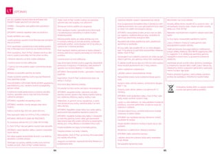 94 95
ĮSPĖJIMAS
VISI ŠIO GAMINIO NURODYMAI IR ĮSPĖJIMAI YRA
IŠVERSTI ŠIAME NAUDOTOJO VADOVE.
SVARBU – Išsaugokite, kad galėtumėte pasiskaityti
ateityje.
ĮSPĖJIMAS: niekada nepalikite vaiko be priežiūros.
Visada stebėkite savo vaiką.
Lovelė parengta naudoti tik kai fiksuojamieji mechaniz-
mai yra įtvirtinti.
Prieš naudodami sulankstomą lovelę atidžiai patikrin-
kite, ar fiksuojamosios sistemos yra visiškai įtvirtintos.
Prieš naudojimą, „Pack ‚N Play“, įskaitant šoninius sker-
sinius ir apatinį pamušalą, turi būti pilnai surinkta.
• Viršutinis skersinis turi būti visiškai užsklęstas.
• Centrinė įvorė turi būti užfiksuota.
• Čiužinys turi būti padėtas lygiai ir pritvirtintas lipukų
dirželiais.
Niekada nenaudokite gaminio be lopšio.
Visada naudokite pateiktą čiužinį taip, kad fiksatoriai
būtų apatinėje pusėje.
SAUGODAMIESI UŽDUSIMO NENAUDOKITE papildomų
paminkštinimų, pvz., vandens čiužinio ar pagalvėlių
aptvaro viduje.
Ši kelioninė lovelė parduodama su baziniu standžiu
čiužiniu, specialiai sukurtu taip, kad būtų išvengta
uždusimo pavojaus.
ĮSPĖJIMAS: naudokite tik pateiktą čiužinį
ĮSPĖJIMAS: nedėkite į lovelę daugiau kaip vieno
čiužinio.
Faktinis čiužinio ilgis 950 mm, plotis 650 mm.
Kaip apsaugoti vaiką nuo kritimų ir kitų sužalojimų:
ĮSPĖJIMAS: NEPALIKITE VAIKO BE PRIEŽIŪROS.
Šis produktas atitinka EN12221:2008, EN716:2008.
Šį „Pack‘ N Play“ taip pat galima naudoti kaip aptvarėlį.
ĮSPĖJIMAS: visada laikykite daiktus vaikams nepasiekia-
mose vietose.
Kai vaikas sugeba savarankiškai atsistoti, nuo žaidimų
aptvarėlio nuimkite priedus.
Skirtingai nuo įprastų vaikiškų lovelių, kurių šoniniai
turėklai yra kieti, „Pack ‚N Play“ turėklai lankstūs.
94 95
Perbrauktas šiukšlių dėžės su ratukais simbolis
nurodo, kad gaminį galima perdirbti.
LT
Todėl „Pack ‚N Play“ lovelės čiužinys yra specialiai
sukurtas taip, kad saugotų nuo uždusimo.
Žemiausia čiužinio padėtis yra saugiausia.
Prieš naudojant lovelę / aptvarėlį būtina išimti lopšį
ir jo laikomuosius vamzdelius ir nuleisti čiužinį į
žemiausią padėtį.
Nebenaudokite lopšio, jei vaikas atitinka kurį nors
iš nurodytų kriterijų: jei jismoka atsisėsti, atsiklaupti,
prisitraukti aukštyn, sveria daugiau nei 6,5 kg arba yra
vyresnis nei 3 mėnesių amžiaus.
Prieš naudojant žaidimų aptvaras ar lopšys, įskaitant
šoninius skersinius ir apatinį pamušalą, turi būti pilnai
surinktas.
Centrinė įvorė turi būti užfiksuota.
Kaip išimti lopšį: išimkite čiužino pagrindą, atkabinkite
pirmuosius 4 segtukus ir 4 kabliukus, tada atsekite 8
sąvaržas nuo šoninių bėgelių ir 2 vamzdelių.
ĮSPĖJIMAS: Nenaudokite lovelės / aptvarėlio / lopšio be
pagrindo.
Pagrindinės „Pack N‘ Play“ sudedamosios dalys yra
rėmas ir čiužinys.
Visos kitos dalys laikomos priedais.
Visi priedai turi būti nuimti, kai lopšys nenaudojamas.
ĮSPĖJIMAS: saugokite lovelę / aptvarėlį nuo šalia
esančios atviros ugnies ir kitų stipraus karščio šaltinių,
pvz., elektrinių šildytuvų, dujinių viryklių ir pan.
Patikrinkite, ar gaminio rėmas nepažeistas, ar jame
nėra atsilaisvinusių varžtų, netrūksta dalių ir ar nėra
aštrių kampų.
ĮSPĖJIMAS: Nepalikite viduje nieko, kuo vaikas galėtų
pasinaudoti kaip pagalbine laipiojimo priemone.
ĮSPĖJIMAS: nepalikite lovelėje jokių daiktų ir nestatykite
jos šalia kitų gaminių, kuriais vaikas gali pasinaudoti
kaip atrama kojai arba sukelti uždusimo ar paspringimo
pavojų, pvz., virvių, žaliuzių ar užuolaidų virvių ir pan.
Visada naudokite ant lygių, horizontalių grindų.
Statykite atokiau nuo laidų ir kabelių.
Nenaudokite „Pack ‚N Play“, jei šoninių rėmų apmušalai
yra suplyšę arba įtrūkę.
Saugumo sumetimais, reguliariai tikrinkite fiksatorius ir
jungiamąsias dalis.
Sulankstę laikykite vaikams nepasiekiamoje vietoje.
Visos jungiamosios komplekto dalys ir priedai turi būti
tinkamai pritvirtinti, nes į juos gali įsipainioti kūno dalys
ar rūbai ir tai sukelts užsmaugimo pavojų.
ĮSPĖJIMAS: nenaudokite lovelės, jei kuri nors jos dalis
yra sugedusi, suplėšyta arba jos nėra, naudokite tik
gamintojo patvirtintas atsargines dalis.
Naudokite bet kokias papildomas dalis, pateikiamas
gamintojo ar pardavėjo.
Jei jūsų vaiko ūgis pasiekia 86 cm, jis sveria daugiau
kaip 14 kg arba jei jis gali išlipti savarankiškai, nebenau-
dokite „Pack ‚N Play“.
Apsisaugant nuo sužeidimų krentant, jei vaikas jau gali
išlipti iš gaminio, jam gaminys neturi būti naudojamas.
Ši vaikiška lovelė (kurios ilgis yra1100 mm arba mažiau)
skirta naudoti jaunesniems nei 3 metų vaikams.
Galimi sužalojimai susipainiojus.
Laikykite vaikams nepasiekiamoje vietoje.
Nenaudokite priedų, kurių nerekomenduoja gamin-
tojas.
Vystymo stalas netinka vaikams, sveriantiems daugiau
kaip 11 kg.
Vystymo stalas skirtas vaikams nuo gimimo iki 12
mėnesių.
ĮSPĖJIMAS: prieš guldydami vaiką į „Pack ‚N Play“ arba
lopšį, visada nuimkite vystymo stalą.
Lopšys su vieta daiktams: Jei vaiką paliekate lovelėje be
priežiūros, visuomet patikrinkite, ar laikymo anga yra
uždaryta ir užsklęsta.
Išimdami lopšį iš lovos, nuimkite elektroninį modulį/
Sukamasis muzikinis žaislas.
ĮSPĖJIMAS: kai naudojate aptvarą, vibravimo modulį
naudokite tik lopšyje.
Visada išimkite vibravimo modulį iš lopšio, kai jo nen-
audojate.
Modeliams su elektroniniu vibracijos prietaisu:
ĮSPĖJIMAS: kaklo užveržimo pavojus:
Laikykite vibravimo prietaiso laidą vaikui nepasiekia-
moje vietoje:
Nenaudokite ilginamojo laido.
Nenuimkite nuo virvės etiketės.
Vystyklų dėklas skirtas naudoti tik su vystymo stalu - Jei
nenaudojate vystymo stalo, visada nuimkite vystyklų
dėklą nuo „Pack ‚N Play“.
Neleiskite neprižiūrimiems mažiems vaikams žaisti šalia
lopšio.
Su šiuo lopšiu nenaudokite papildomo čiužinio.
„Graco Children’s Products“ siekia gaminti dalis
apsaugodama pasaulio aplinką.
Todėl primename, kad pagal elektros ir elektroninės
įrangos atliekų direktyvą 2002/96/EB, įsigaliojusią 2005
m. rugpjūčio 13 d., direktyvoje paminėtų gaminių
nebegalima išmesti kartu su įprastomis buitinėmis
atliekomis.
Gamintojai privalo surinkti tokius gaminius pasibaigus
jų tinkamumo naudoti laikui, todėl „Graco“ laikysis šių
reikalavimų visiems susijusiems gaminiams, parduoda-
miems Europos Sąjungoje.
Prašom pristatyti šį gaminį į vietinį atliekų surinkimo
punktą, kai pasibaigs jo tinkamumo naudoti laikas.
 