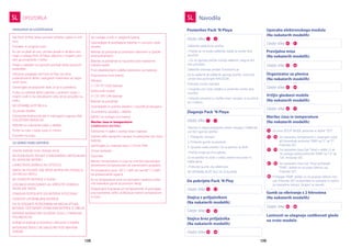 108 109
OPOZORILA
108 109
SL
Vaš Pack ‚N Play lahko povsem očistite z gobo in mil-
nico.
Prevleke ni mogoče sneti.
Ko ste na plaži ali vrtu, očistite pesek in drobno nes-
nago z vašega Pack ‚N Playa, vključno z nogami, pre-
den ga pospravite v torbo.
Pesek v zaklepih na zgornjih prečkah lahko povzroči
poškodbe.
Občasno preglejte vaš Pack ‚N Play, da nima
poškodovanih delov, raztrganih materialov ali razpa-
ranih šivov.
Zamenjajte ali popravite dele, če je to potrebno.
Torbo za nošenje lahko operete v pralnem stroju v
mlačni vodi in na občutljivem ciklu ter jo posušite na
zraku.
NE UPORABLJAJTE BELILA.
Za pranje zibelke:
Odstranite elektronski del in vibrirajočo napravo (NA
DOLOČENIH MODELIH).
NIKDAR ne odstranite kabla z zibelke.
Perite na roke s toplo vodo in milom.
Posušite na zraku.
Hranite baterije izven dosega otrok.
NE POSKUŠAJTE POLNITI STANDARDNIH, NEPOLNILNIH
ALI ALKALNIH BATERIJ.
LAHKO EKSPLODIRAJO ALI IZTEČEJO.
NIKOLI NE POLNITE ENE VRSTE BATERIJ NA POLNILCU
ZA DRUGO VRSTO.
NE ODVRZITE BATERIJE V OGENJ.
UTEGNEJO EKSPLODIRATI ALI SPROSTITI ZDRAVJU
ŠKODLJIVE SNOVI.
ZAMENJAJTE/POLNITE VSE BATERIJE ISTOČASNO.
ODVRZITE UPORABLJENE BATERIJE.
DA SE IZOGNETE POŠKODBAM NA RAČUN IZTOKA
BATERIJE, ODSTRANITE IZRABLJENE BATERIJE IZ ZIBELKE.
BATERIJE MORAJO BITI VLOŽENE ZGOLJ S PRAVILNO
POLARIZACIJO.
Izrabljene baterije je potrebno odstraniti iz izdelka.
BATERIJSKE ŠKATLE NE SMEJO BITI POD KRATKIM
STIKOM.
Ne mešajte novih in rabljenih baterij.
Uporabljajte le predlagane baterije in ustrezne nado-
mestke.
Baterije za polnjenje je potrebno odstraniti iz igračke
pred polnjenjem.
Baterije za polnjenje se naj polne pod nadzorom
odrasle osebe.
Pred skladiščenjem izdelka odstranite vse baterije.
Priporočene vrste baterij-
Vibrator:
1-1.5V-“D”-LR20 baterija
Elektronski modul:
3-1.5V ”AA”-LR6 baterije
Baterije za polnjenje-
Uporabljajte in polnite skladno z navodili proizvajalca.
Za enkratno uporabo - alkalne
NIKOLI ne mešajte vrst baterij.
Merilec časa in temperature
ZAMENJAVA BATERIJ:
Odstranite 4 vijake z zadnje strani naprave.
Jeziček rahlo upognite navzgor in potegnite ven staro
baterijo,
zamenjajte jo z baterijo tipa L1154 ali LR44.
Znova sestavite.
Opomba:
Merilec temperature in časa ne sme biti izpostavljen
ekstremnim temperaturam ali vremenskim pogojem.
Pri temperaturi pod -20° C (-40F) ali nad 60° C (140F)
bo prikazovalnik ugasnil.
Ko se temperatura vrne na normalno vrednost, pritis-
nite katerikoli gumb za ponovni vklop.
Dolgotrajno hranjenje pri temperaturah, ki presegajo
prej navedene, lahko poškoduje merilec temperature
in časa.
HRANJENJE IN VZDRŽEVANJE
ZA VARNO RABO BATERIJE
Glejte slike -
Glejte slike -
Glejte slike -
Glejte slike -
Glejte slike -
Glejte slike -
Glejte slike -
Glejte slike -
Glejte slike -
Glejte slike -
6
11
1
7
Navodila
Postavitev Pack ‘N Playa
Zlaganje Pack ‘N Playa
12
14
52
45
34
61
65
84
13
33
60
51
44
64
73
86
Da pokrijete Pack ‘N Play
Stajica s prtljažnikom
(Na nekaterih modelih)
Previjalna miza
(Na nekaterih modelih)
Uporaba elektronskega modula
(Na nekaterih modelih)
Stajica brez prtljažnika
(Na nekaterih modelih)
Organizator za plenice
(Na nekaterih modelih)
Vrtljiv glasbeni mobile
(Na nekaterih modelih)
Merilec časa in temperature
(Na nekaterih modelih)
Lastnosti se utegnejo razlikovati glede
na vrsto modela
Gumb za vibriranje z 2 hitrostma
(Na nekaterih modelih)
Zaklenite zaključene prečke
• Prečke se ne bodo zaklenile, kadar je center dna
spuščen.
• Če se zgornje prečke nočejo zakleniti, utegne biti
dno prenizko.
Zaklenite stranske prečke. Enostavno je:
Da bi zaklenili ali odklenili zgornje prečke, mora biti
center dna potisnjen NAVZGOR.
Potisnite center navzdol
• Dvignite eno stran izdelka in potisnite center dna
navzdol.
• Vstavite vzmetnico, mehka stran navzgor, in jo pritrd-
ite s trakovi.
Obrnite in napol potegnite center navzgor. Odklenite
vse štiri zgornje prečke.
1. Potegnite navzgor.
2. Pritisnite gumb na prečkah.
3. Spustite vsako prečko. Če se prečka ne zloži
• Prečke imajo po dva zgloba.
Če se prečka ne zloži v celoti, potem ena stran ni
odklenjena.
• Pritisnite gumb, da odklenete.
NE UPORABLJAJTE SILE ZA ZLAGANJE.
SL
74
75
77
81
83
76
79
82
Za vnos SETUP MODE pritisnite in držite “SET”.
Za nastavitev temperature v stopinjah Celzij
ali Fahrenheit pritisnite TEMP na “C” ali “F”.
Pritisnite SET.
Za nastavitev časa (Set Time) v obliki 12 ali
24-urnega načina pritisnite TEMP na “12” ali
“24”. Pritisnite SET.
Za nastavitev časa (Set Time) pritiskajte
TEMP , dokler se ne pojavi želena ura.
Pritisnite SET.
Pritiskajte TEMP, dokler se ne pojavijo želene min-
ute. Pritisnite SET za potrditev in izstopite iz načina
za nastavitve (setup). Stolpec se zasveti.
-
-
-
 