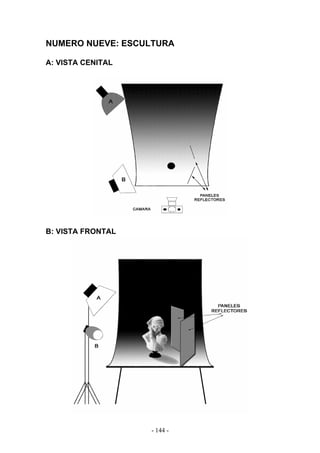 NUMERO NUEVE: ESCULTURA
A: VISTA CENITAL
B: VISTA FRONTAL
- 144 -
 