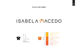 PALETA DE CORES
C: 0
M: 0
Y: 0
K: 100
RGB:(00; 00; 00)
#000000
PANTONE Black C
Degradê
C: 00 | M:30 | Y: 100 | K:00
RGB:(251; 186; 000)
#FBBA00
PANTONE 7549 C
C: 00 | M:66 | Y: 100 | K:00
RGB:(237; 112; 04)
#ED7004
PANTONE 152 C
C: 00 | M:80 | Y: 90 | K:00
RGB:(233; 78; 38)
#E94E26
PANTONE 7417 C
14
 