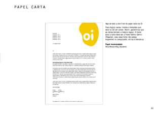 Manual de Identidade Visual da Oi