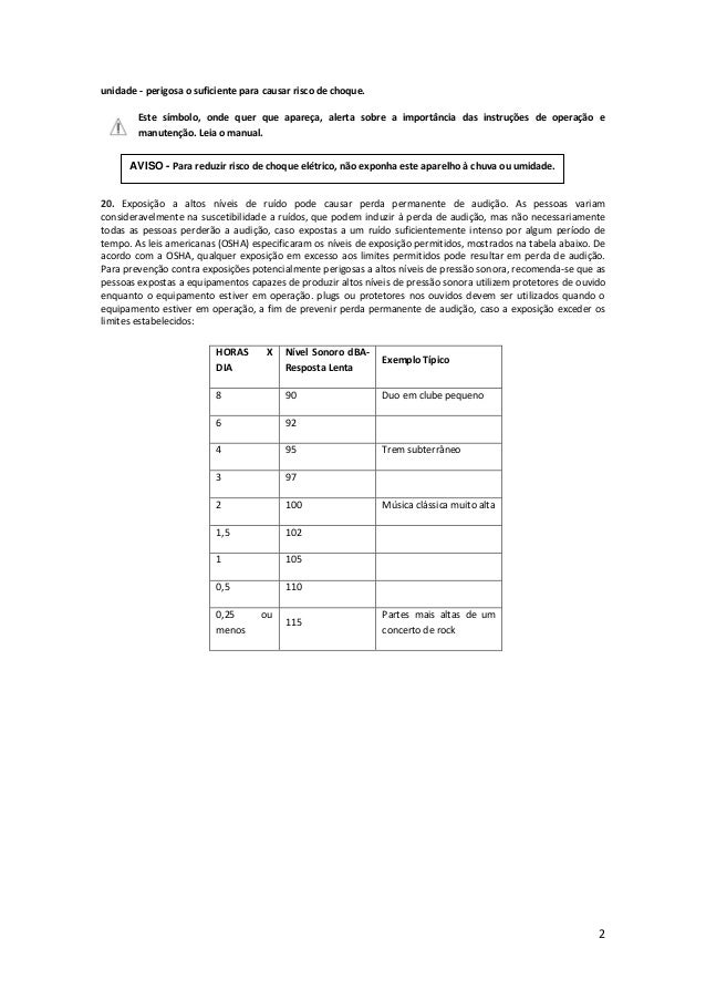 MANUAL DA MESA DE SOM MACKIE 402 VLZ4 (PORTUGUÊS)