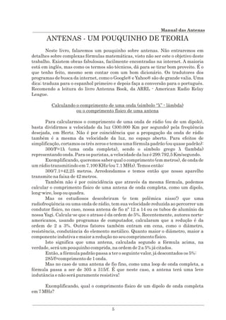 Manual das antenas