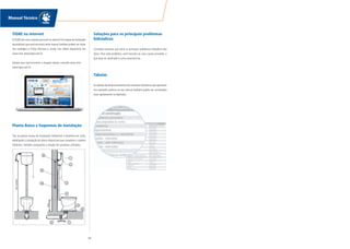 Manual Técnico
20
TIGRE na internet
ATIGRE tem uma surpresa pra você na internet!As etapas de instalação
de produtos que você encontra neste manual também podem ser vistas
nos catálogos e Fichas Técnicas e, ainda, nos vídeos disponíveis em
nosso site: www.tigre.com.br
Sempre que você encontrar a imagem abaixo, consulte nosso site!
www.tigre.com.br
Planta Baixa e Esquemas de Instalação
Traz as plantas baixas de instalações hidráulicas e desenhos em corte,
detalhando a instalação de vários dispositivos que compõem o sistema
hidráulico.Também acompanha a relação dos produtos utilizados.
Soluções para os principais problemas
hidráulicos
Conteúdo exclusivo que reúne os principais problemas hidráulicos das
obras. Para cada problema, você encontra as suas causas prováveis, o
que deve ser verificado e como solucioná-los.
Tabelas
As tabelas de dimensionamento dos sistemas hidráulicos que aparecem
nos exemplos práticos no seu manual também podem ser consultadas
mais rapidamente no Apêndice.
 