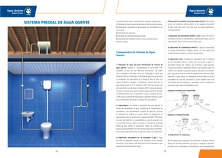 6968
Água Quente
Manual Técnico
Água Quente
Manual Técnico
SISTEMA PREDIAL DE ÁGUA QUENTE b)Aquecedor instantâneo ou de passagem elétrico:Este modelo
utiliza uma resistência elétrica, dentro de um pequeno reservatório
de água, que passa todo o seu calor para esta água, aquecendo-a
instantaneamente.
c) Aquecedor de acumulação (boiler) a gás: A água fria entra no
reservatório, ficando ali armazenada por determinado tempo, para ser
aquecida pelo calor da chama do queimador a gás.
d) Aquecedor de acumulação elétrico: A água fria armazenada
no tanque (reservatório) é aquecida através do calor gerado pela
resistência elétrica existente no interior do aquecedor.
e) Aquecedor solar: O sistema de aquecimento solar é composto
por dois elementos básicos: o coletor solar, que aquece a água, e o
reservatório térmico (ou “boiler”), que armazena a água aquecida.
A água circula entre o reservatório térmico e os coletores solares. Os
coletores com superfície enegrecida captam o calor do sol e o transferem
para a água que circula no interior da serpentina dos coletores solares.
Aquecida, a água retorna ao reservatório térmico (boiler) e ali fica
armazenada até que seja consumida. É preciso também haver uma
caixa d’água fria para alimentar o reservatório térmico, podendo ser
exclusiva (o que é mais recomendado) ou não.
3) Dispositivos de segurança:
a) Controladores de temperatura: De certa forma, os próprios sistemas
básicos de comando automático, para ligar ou desligar o aquecedor,
já servem como controladores de temperatura, mas os equipamentos
O sistema de água quente é formado pelos seguintes componentes:
1) Tubulação de água fria para alimentação do sistema de água quente.
2) Aquecedores, que podem ser de passagem (ou instantâneos) ou de
acumulação.
3) Dispositivos de segurança.
4) Tubulação de distribuição de água quente.
5) Dispositivos de utilização (chuveiro, ducha, torneiras de pia,
lavatório, tanque).
Componentes do Sistema de Água
Quente
1) Tubulação de água fria para alimentação do sistema de
água quente: Segundo as recomendações da norma NBR 7198,
tubulações de água fria que alimentam misturadores não podem
estar conectadas a barriletes, colunas de distribuição e ramais que
alimentam válvulas de descarga.A tubulação de água fria que alimenta
as instalações com aquecedores de acumulação deve ser feita com
material específico, resistente à temperatura máxima admissível da
água quente, que é de 70°C conforme a NBR 7198. Isto significa que
não é permitido o uso de tubos e conexões de PVC para esta aplicação.
Das quatro soluções para sistema predial de água quente do mercado,
a TIGRE disponibiliza três: 1) Aquatherm®
: tubos e conexões de CPVC,
2) PPR: tubos e conexões de Polipropileno Copolímero Random, 3) PEX:
tubos de Polietileno Reticulado e conexões PSU (polisulfona).
2) Aquecedores: Ao escolher o aquecedor que será utilizado no
sistema de aquecimento de água, verifique se as características do
equipamento, suas especificações, condições de operação, garantias
do fabricante em relação ao controle efetivo da temperatura de
aquecimento, estão de acordo com os requisitos da NBR 7198. Assim,
será mais fácil identificar a compatibilidade ou não do aquecedor com
as prescrições técnicas relativas ao projeto e execução de instalação
predial de água quente. Os aquecedores devem ser instalados em
locais que não apresentem risco de provocar danos físicos eminentes.
No mercado podemos encontrar os seguintes modelos de aquecedores:
a) Aquecedor instantâneo ou de passagem a gás: A água
fria entra no aquecedor, percorre uma tubulação interna chamada
serpentina, a qual recebe o calor direto da chama do queimador a gás,
aquecendo instantaneamente a água.
Esquema circulação por termossifão
Esquema circulação forçada
 