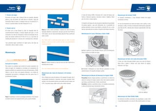 145144
Esgoto
Manual Técnico
Esgoto
Manual Técnico
1- Ensaio com água
No ensaio com água, toda a abertura deve ser tampada, deixando
apenas a mais alta aberta, por onde deve ser colocada a água até
transbordar. Deve-se manter a instalação cheia por um período de 15
minutos.A pressão estática não deve ultrapassar 6 m.c.a.
2- Ensaio com ar
No ensaio com ar, toda entrada ou saída da tubulação deve ser
convenientemente tampada, à exceção daquela pela qual o ar será
introduzido. O ar deve ser introduzido no interior da tubulação até que
atinja uma pressão uniforme de 35 kPa (3,5 m.c.a.), a qual deve ser
mantida pelo período de 15 minutos sem a introdução de ar adicional.
Caso apresente algum vazamento em algum ponto, este deve ser
consertado e deve-se repetir o ensaio.
Manutenção
Execução de reparos
Para resolver os problemas que ocorrem em pontos localizados nos
tubos de esgoto em instalações já concluídas, em consequência de
pequenos acidentes ou vazamentos em juntas mal executadas, a TIGRE
oferece a Luva de Correr, com pequena dimensão e um sistema de
acoplamento que permite a interligação entre dois pontos fixos. O
procedimento é simples:
Passo 1: Identifique o trecho da tubulação danificado. O local deverá
ser aberto somente num pequeno trecho, junto ao ponto afetado.
Veja no site www.tigre.com.br
Passo 2: Corte o trecho danificado e substitua por outro da mesma
tubulação,diâmetro e comprimento.Use duas Luvas de CorrerTIGRE da
Linha Esgoto, uma em cada extremidade, aplicando Pasta Lubrificante
sobre os anéis.
Obs.: Nunca retire os anéis para passar pasta na virola. Isto pode
deslocar o anel ao se inserir a ponta do tubo, que posteriormente
causará vazamento.
Passo 3: Finalize movendo as luvas de correr até cobrir totalmente as
emendas entre os tubos
Obs.: Nunca aplique adesivo plástico nas juntas elásticas.
Manutenção das Caixas de Inspeção e de Gordura
TIGRE
Para a limpeza das caixas de gordura e de inspeção de esgoto, não é
recomendado ferramentas e acessórios com arestas cortantes. Evitar
também o uso de produtos químicos, pois podem provocar reação com
o PVC. Use apenas água, sabão neutro, pano, balde e esponja.
A Caixa de Gordura TIGRE é fornecida com a cesta de limpeza, que
facilita a retirada da gordura, tornando-a prática e higiênica. Basta
para isto retirar a tampa superior.
A frequência de limpeza da caixa de gordura dependerá da quantidade
de gordura gerada, o que está relacionado com a quantidade de
pessoas existentes na casa e seus hábitos e costumes. Por isso, a caixa
deve ser observada para se analisar a frequência de limpeza necessária.
Manutenção de Caixas Sifonadas e Ralos TIGRE
a) Retire a grelha da Caixa Sifonada. Afrouxe a porca do Antiespuma,
retire-o e lave em um balde com água.
b) Reinstale o Antiespuma na Caixa Sifonada, ajustando-o na caixa
através da porca. Em seguida recoloque a grelha.
Manutenção da Válvula de Retenção de Esgoto TIGRE
Preventiva: Realizar limpeza periódica na portinhola e no interior da
válvula de retenção de esgoto visando retirar todo material estranho
que impeça a portinhola abrir e fechar naturalmente.
Corretiva: Substituir a portinhola interna. Se instalada corretamente,
a válvula não deverá exigir manutenção corretiva.
Manutenção da Girafácil TIGRE
Se instalada corretamente, a Caixa Sifonada Girafácil não exigirá
manutenção corretiva.
Em caso de entupimento do sistema de esgoto, retire a grelha, a cesta
de limpeza, o sifão, e introduza um dispositivo desentupidor apropriado
para tubos de PVC, utilizado pelas empresas especializadas neste tipo
de serviço.
Manutenção do Ralo com Saída Articulada TIGRE
O Ralo com Saída Articulada também possui uma cesta de limpeza.
Basta retirar a grelha e remover esta cesta através da lingueta,
limpando-a com água.
Manutenção do Sifão PLENA TIGRE
Na existência de sólidos acumulados que prejudiquem a vazão, retire
o copo desrosqueando-o do corpo do sifão, lavando apenas com água.
CESTA DE LIMPEZA
 