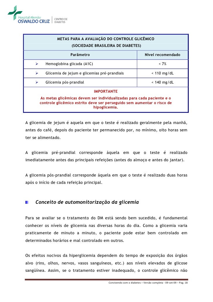 Exame glicemia pos prandial