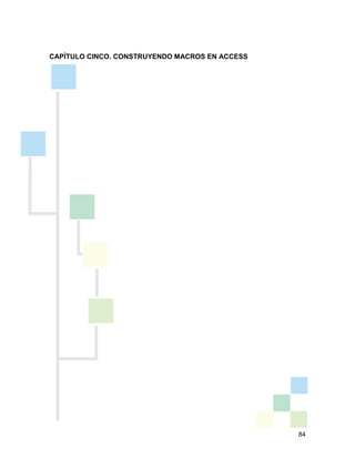 84
CAPÍTULO CINCO. CONSTRUYENDO MACROS EN ACCESS
 