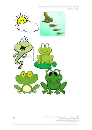 Manual de actividades de Educación para la Infancia
Módulo I- Dios
Comisión Educación Infancia, Juventud y Familia de la FEE
comision.educacion.fee@gmail.com
Comisión Europa de Educación CEE-CEI
educacao.eu.cei@gmail.com
47
 