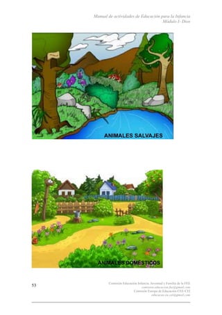 Manual de actividades de Educación para la Infancia
Módulo I- Dios
Comisión Educación Infancia, Juventud y Familia de la FEE
comision.educacion.fee@gmail.com
Comisión Europa de Educación CEE-CEI
educacao.eu.cei@gmail.com
53
 