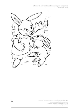 Manual de actividades de Educación para la Infancia
Módulo I- Dios
Comisión Educación Infancia, Juventud y Familia de la FEE
comision.educacion.fee@gmail.com
Comisión Europa de Educación CEE-CEI
educacao.eu.cei@gmail.com
81
 