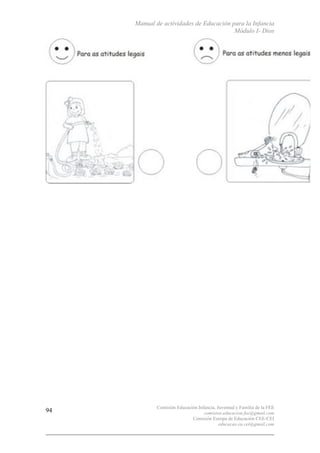 Manual de actividades de Educación para la Infancia
Módulo I- Dios
Comisión Educación Infancia, Juventud y Familia de la FEE
comision.educacion.fee@gmail.com
Comisión Europa de Educación CEE-CEI
educacao.eu.cei@gmail.com
94
 