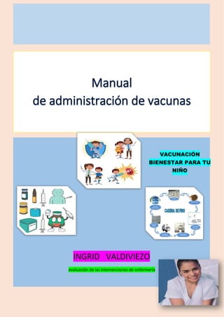 VACUNACIÓN
BIENESTAR PARA TU
NIÑO
INGRID VALDIVIEZO
evaluación de las intervenciones de enfermería
 