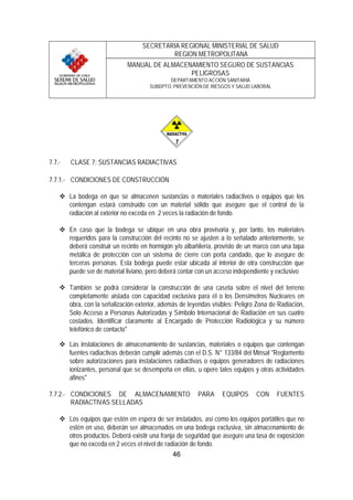Manual de almacenamiento de sustancias peligrosas | PDF