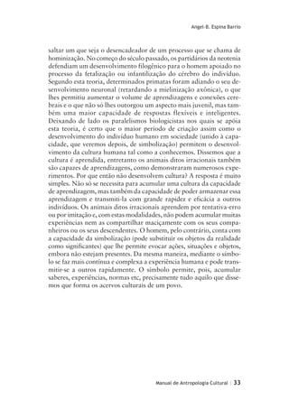 36|Manual de Antropologia Cultural
Angel-B. Espina Barrio
Índia Botocudo.
Daguerreótipo de 1844, por
E. Thiesson. Acervo d...