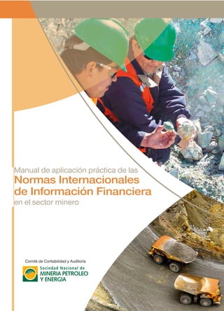 Comité de Contabilidad y Auditoría
Manual de aplicación práctica de las
Normas Internacionales
de Información Financiera
en el sector minero
2015
-
SEGUNDA
EDICIÓN
 