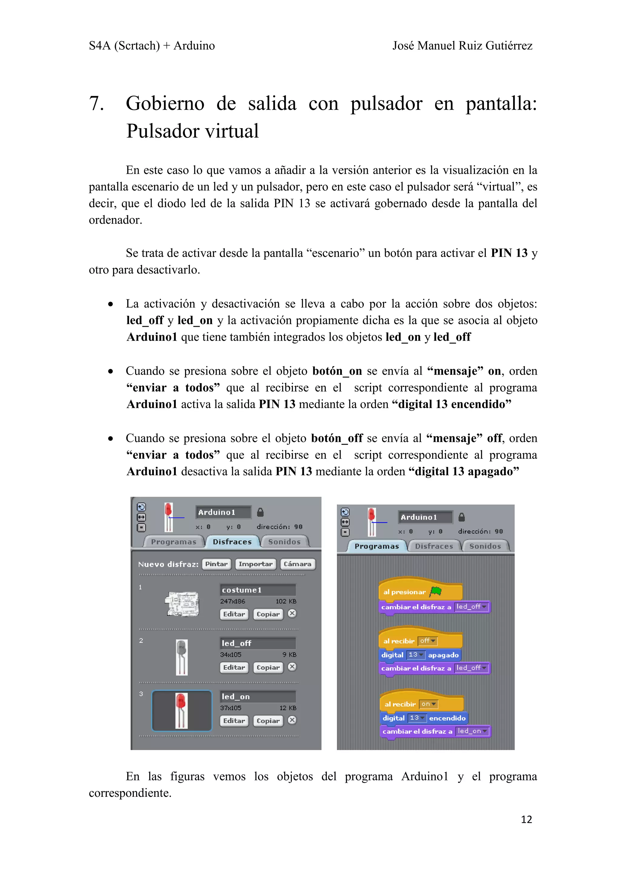 Manual de arduino practica. | PDF