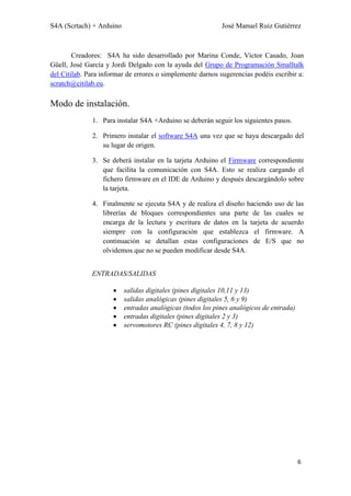 Manual de arduino practica. | PDF