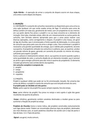 Manual TH, PDF, Munição