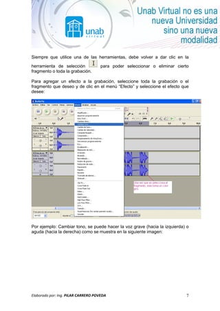 Manual De Audacity | PDF