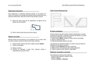 Manual de auto cad 2010 | DOCX