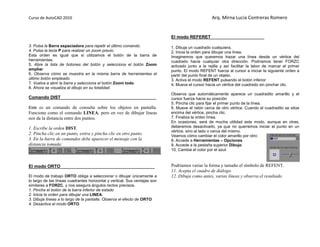 Manual de auto cad 2010 | DOCX