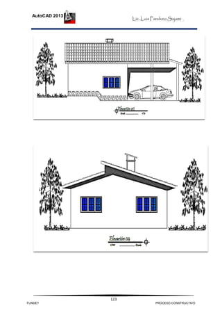 Lic. Luis Panduro Sajami
AutoCAD 2013
123
FUNDET PROCESO CONSTRUCTIVO
 