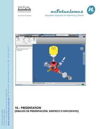 Manual de autodesk inventor 2013 | PDF
