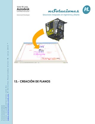 Manual de autodesk inventor 2013 | PDF