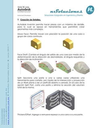 Manual de autodesk inventor 2013 | PDF
