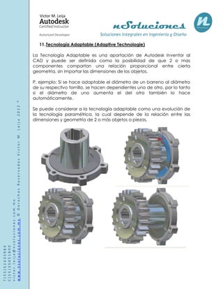 Manual de autodesk inventor 2013 | PDF