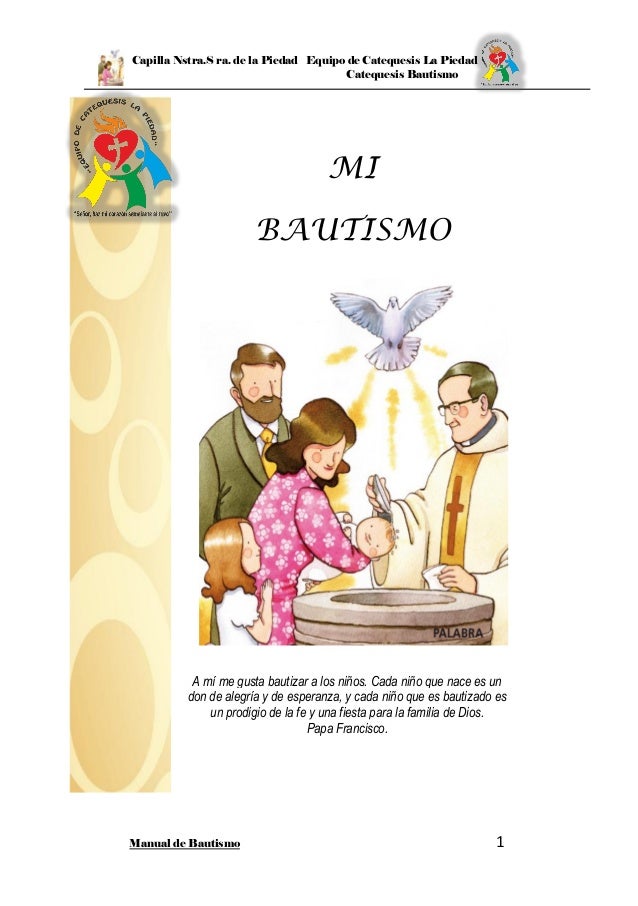 manual de bautismo católico