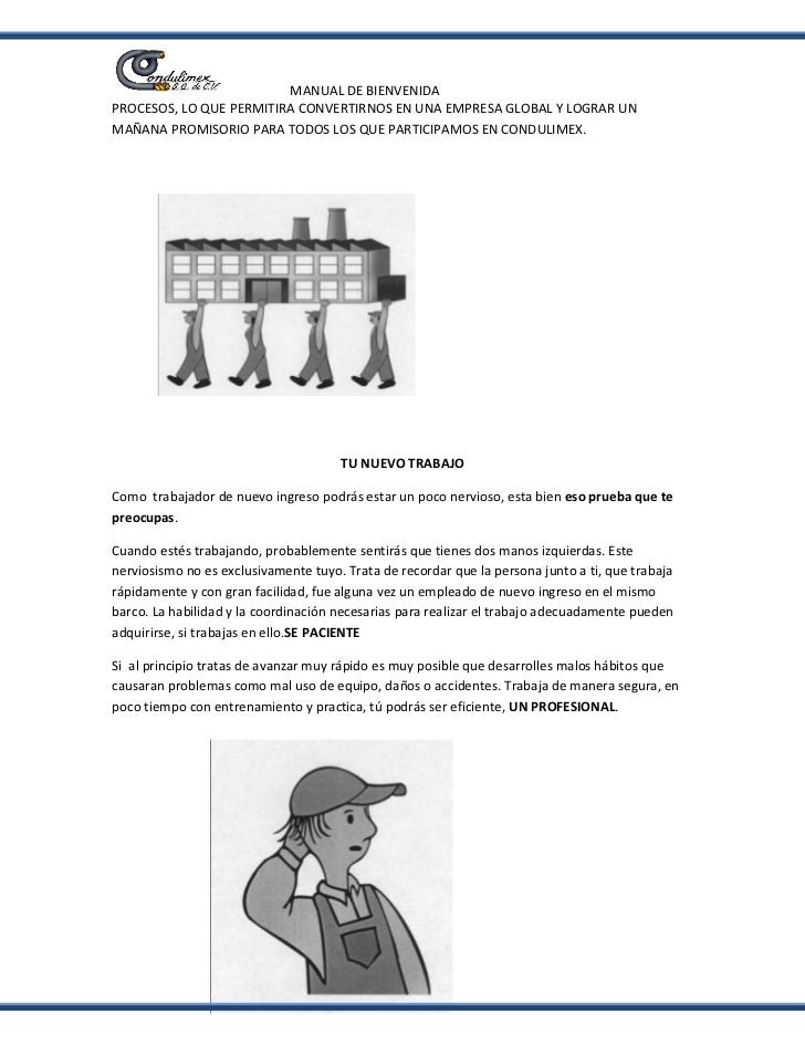 Manual De Bienvenida