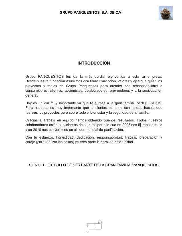 Manual de bienvenida