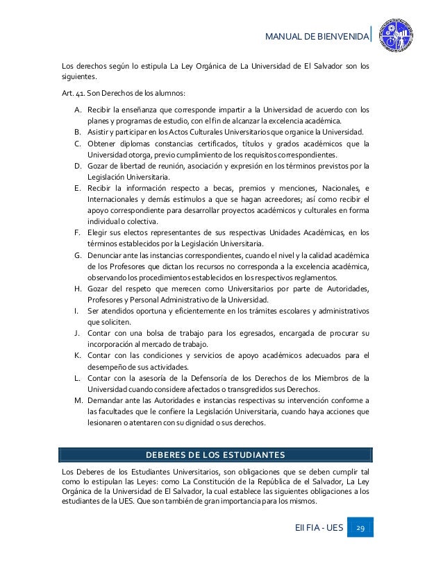 Manual de Bienvenida Escuela de Ingeniería Industrial v2015