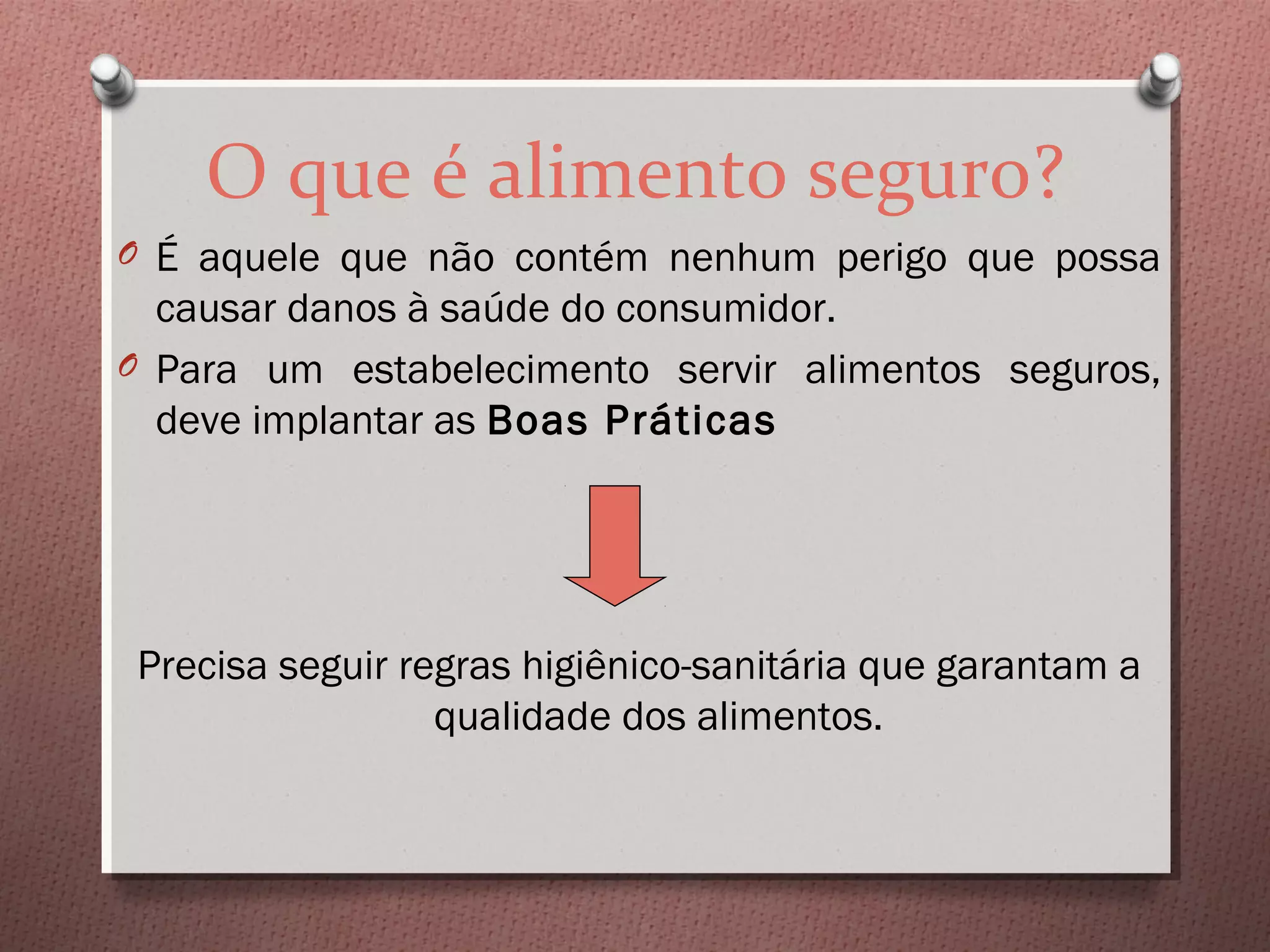 Manual de boas práticas na manipulação de alimentos | PPT