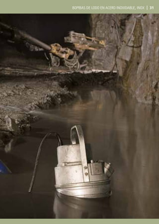 Bombas de lodo en acero inoxidable, INOX | 31
 