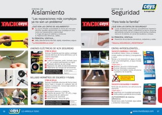 56 57 AISLAMIENTO+SEGURIDAD TRZ 2/9/13 15:29 P gina 1
C M Y CM MY CY CMY K
® ®
 