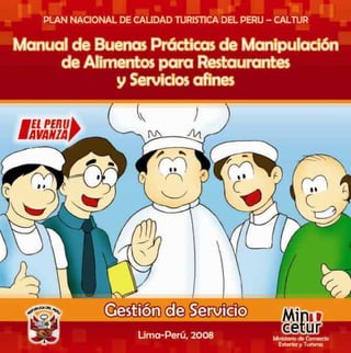 Manual de buenas prácticas de manipulaciónde alimentos para restaurantesy servicios afines