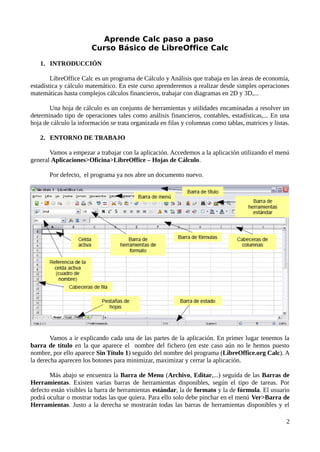 Manual LibreOffice Calc Básico (2021) | PDF