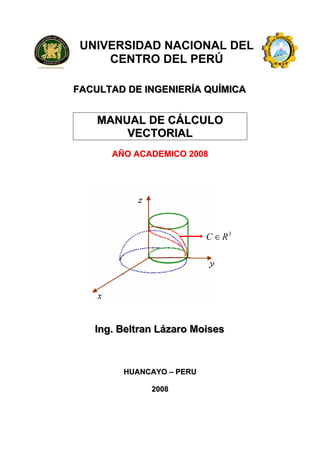 Manual de calculo vectorial 2008