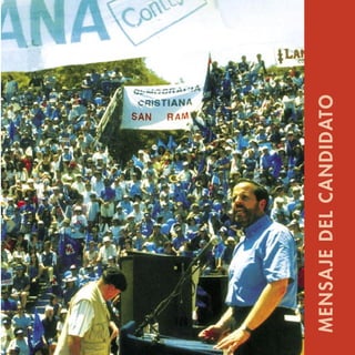 MENSAJE DEL CANDIDATO
 